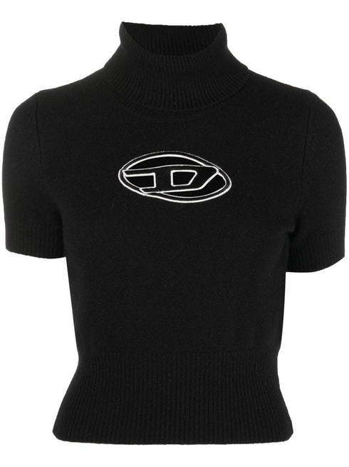 M-Argaret logo-embroidered jumper